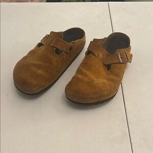Birkenstock Boston Clogs, Mink - Size 43